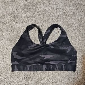 Athleta Womens Camo Sports Bra